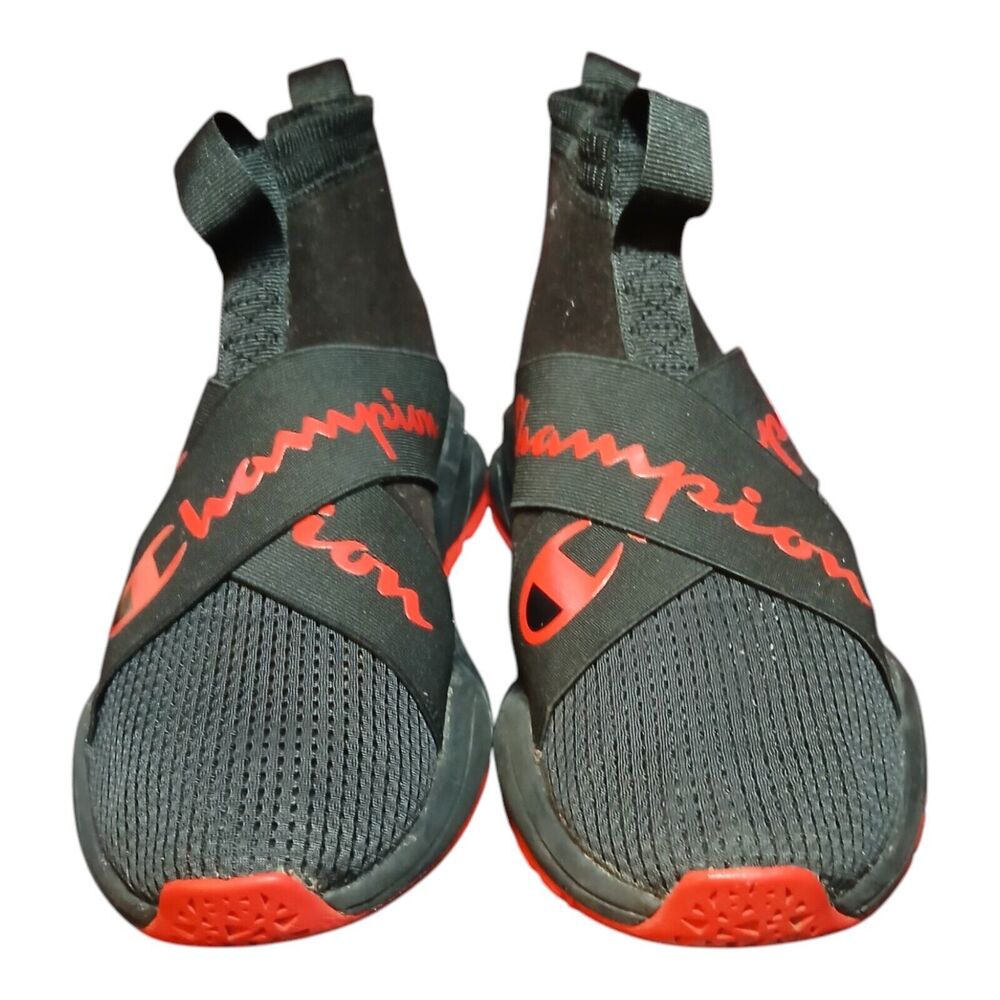 Champion Rally Crossover Hi Trainer Men’s Shoes Red/Black Size 8